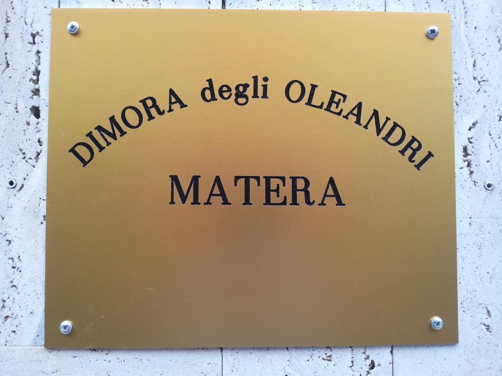 Dimora Degli Oleandri Apartman Matera Kültér fotó